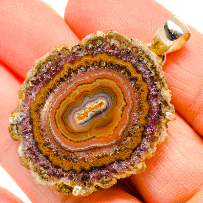 Amethyst Stalactite Pendants handcrafted by Ana Silver Co - PD34125