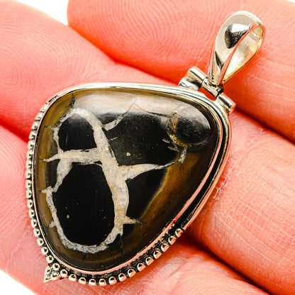 Septarian Geode Pendants handcrafted by Ana Silver Co - PD34138