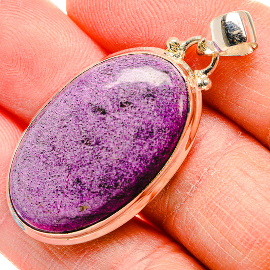 Stichtite Pendants handcrafted by Ana Silver Co - PD34143