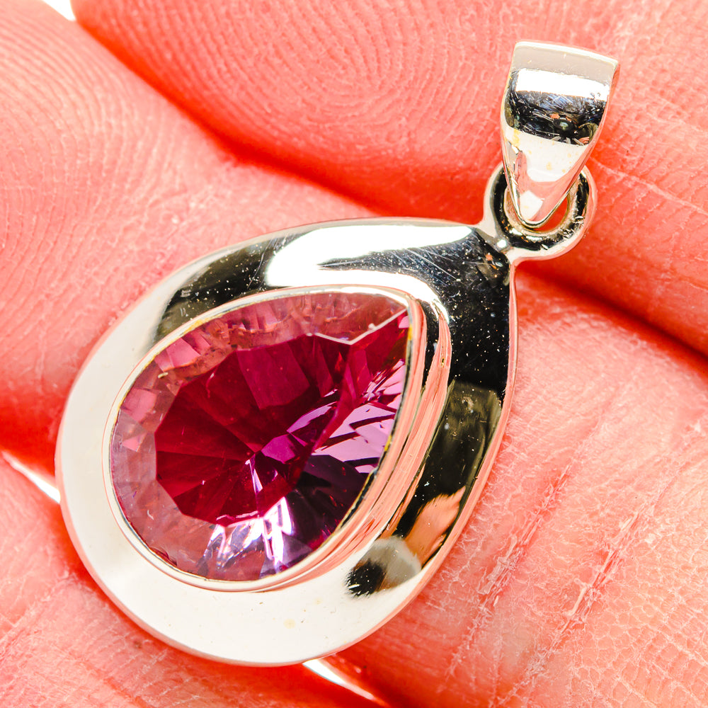 Color Change Alexandrite  (Lab.) Pendants handcrafted by Ana Silver Co - PD34145