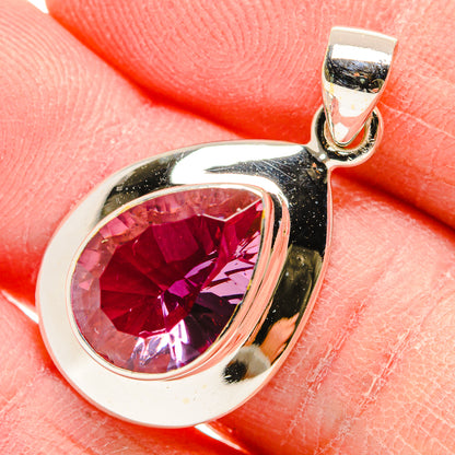 Color Change Alexandrite  (Lab.) Pendants handcrafted by Ana Silver Co - PD34145