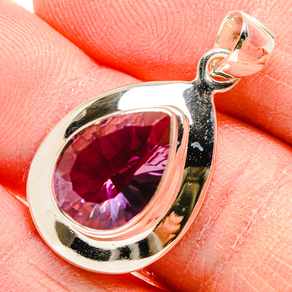 Color Change Alexandrite  (Lab.) Pendants handcrafted by Ana Silver Co - PD34149