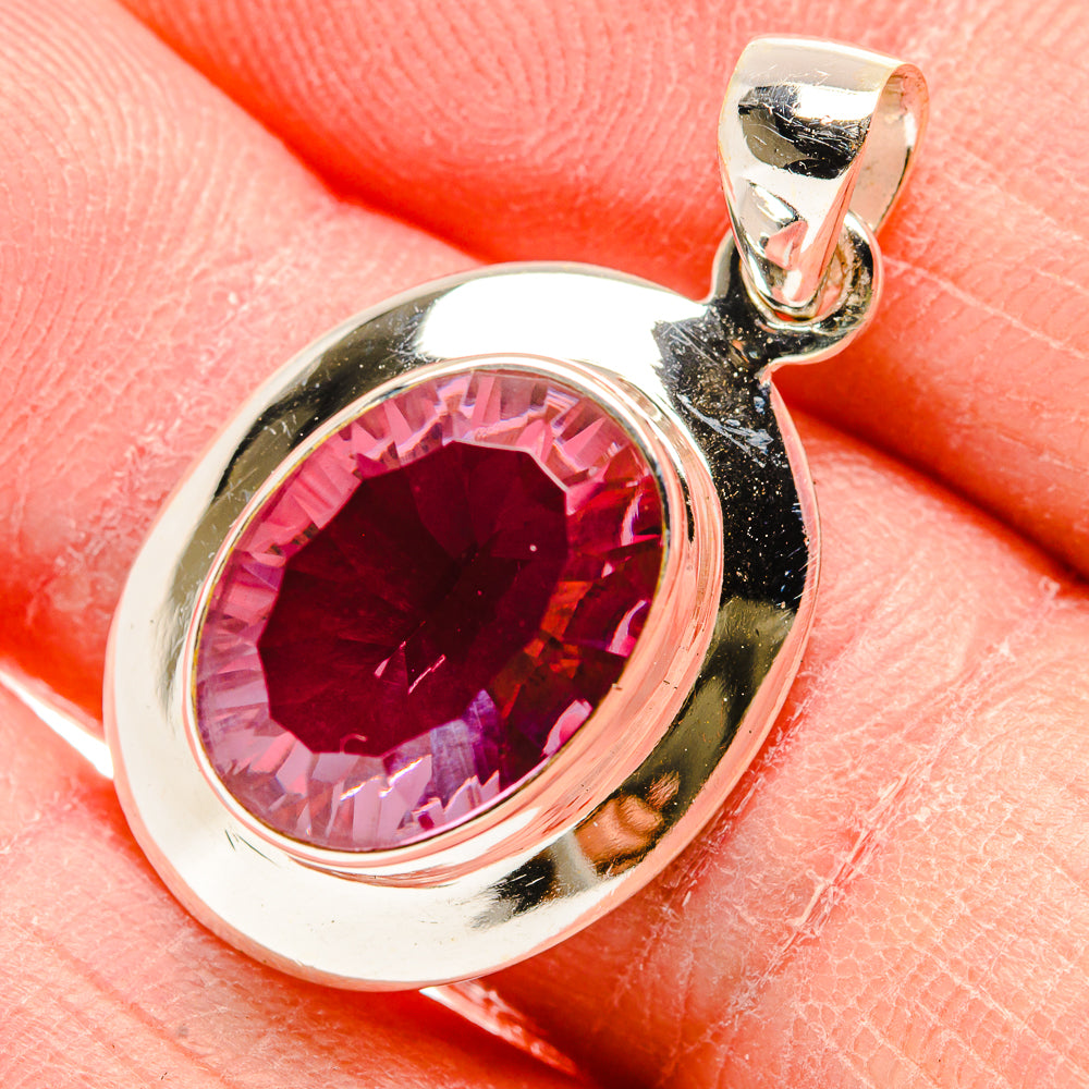 Color Change Alexandrite  (Lab.) Pendants handcrafted by Ana Silver Co - PD34150