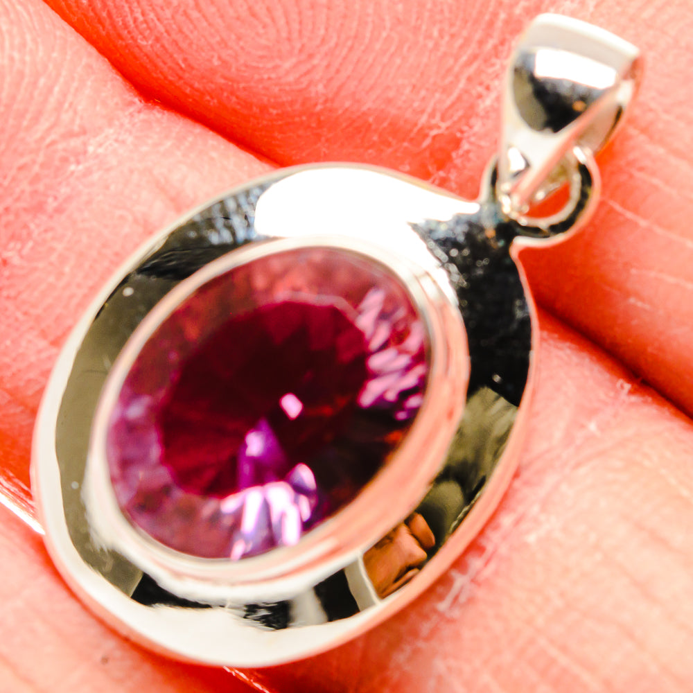 Color Change Alexandrite  (Lab.) Pendants handcrafted by Ana Silver Co - PD34152