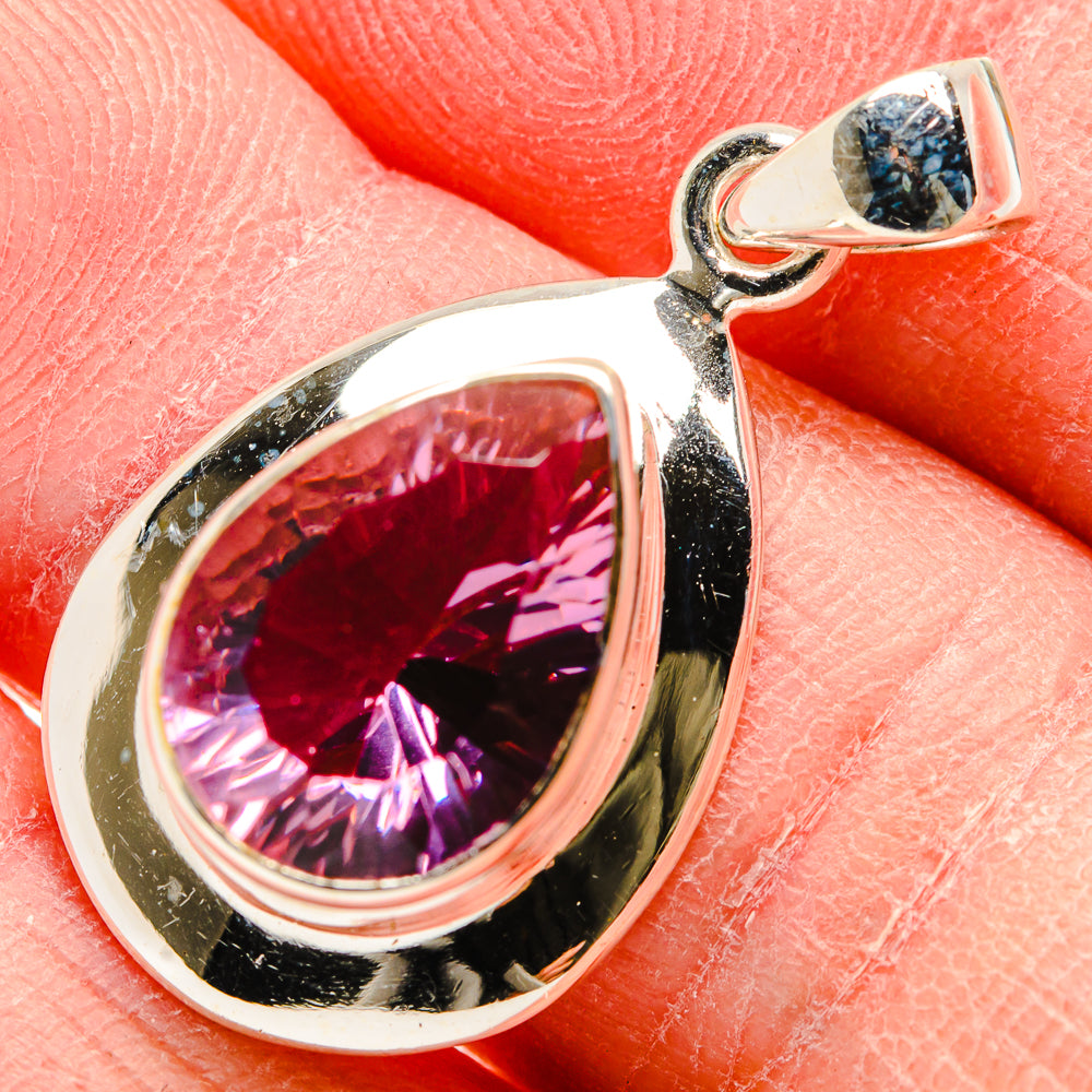 Color Change Alexandrite  (Lab.) Pendants handcrafted by Ana Silver Co - PD34153