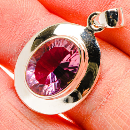 Color Change Alexandrite  (Lab.) Pendants handcrafted by Ana Silver Co - PD34154