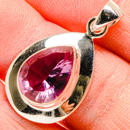 Color Change Alexandrite  (Lab.) Pendants handcrafted by Ana Silver Co - PD34155