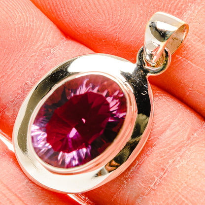 Color Change Alexandrite  (Lab.) Pendants handcrafted by Ana Silver Co - PD34156