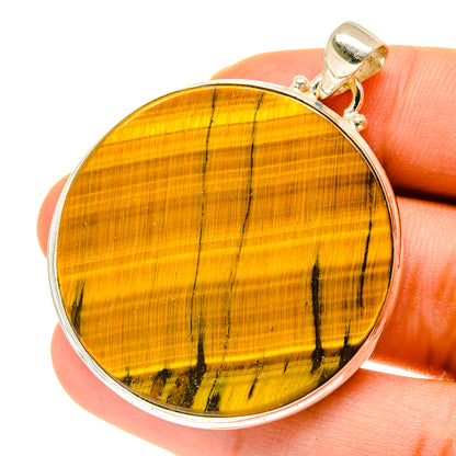 Tiger Eye Pendants handcrafted by Ana Silver Co - PD3416