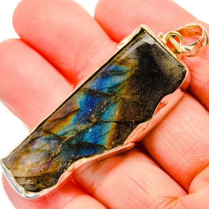 Labradorite Pendants handcrafted by Ana Silver Co - PD34161