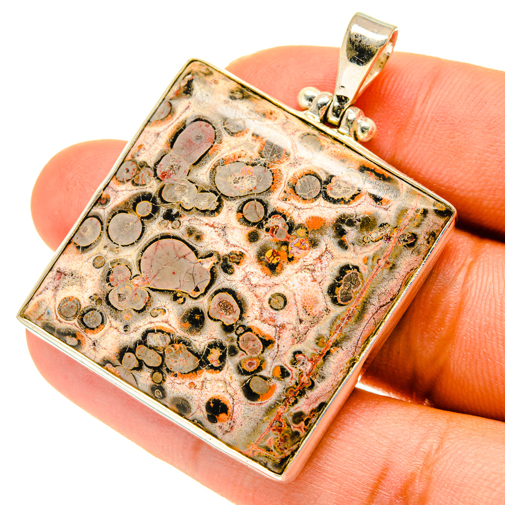 Poppy Jasper Pendants handcrafted by Ana Silver Co - PD3417