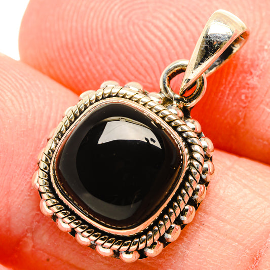 Black Onyx Pendants handcrafted by Ana Silver Co - PD34202