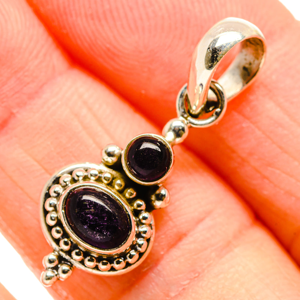 Amethyst Pendants handcrafted by Ana Silver Co - PD34205