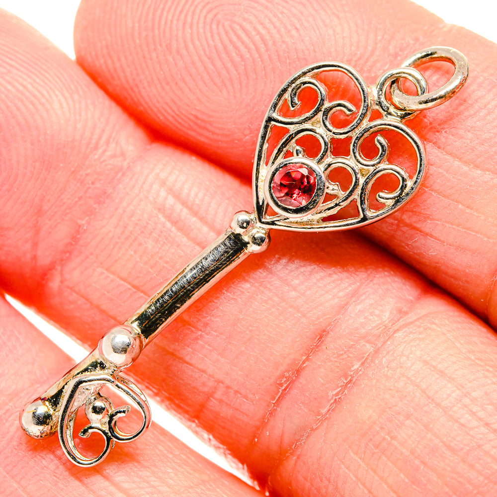 Garnet Pendants handcrafted by Ana Silver Co - PD34209