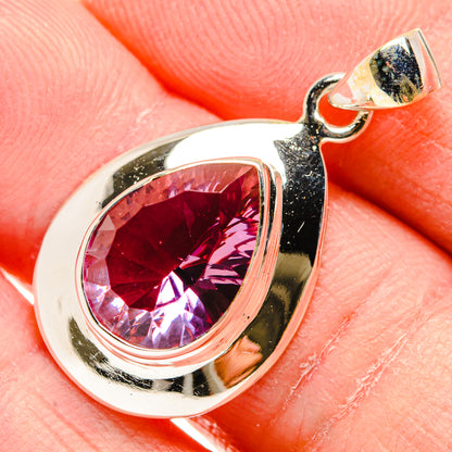 Color Change Alexandrite (Lab.) Pendants handcrafted by Ana Silver Co - PD34218