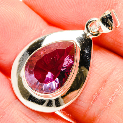 Color Change Alexandrite (Lab.) Pendants handcrafted by Ana Silver Co - PD34220