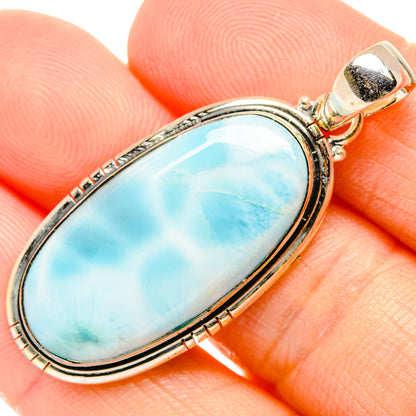 Larimar Pendants handcrafted by Ana Silver Co - PD34223