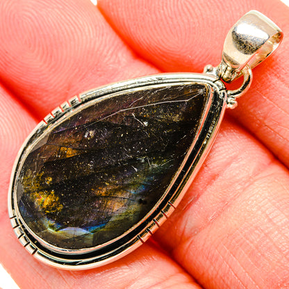 Labradorite Pendants handcrafted by Ana Silver Co - PD34230