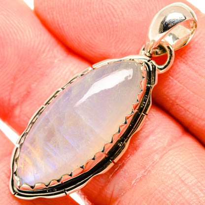 Rainbow Moonstone Pendants handcrafted by Ana Silver Co - PD34255