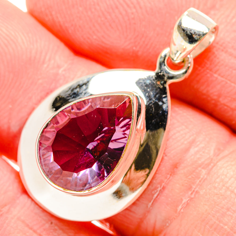 Color Change Alexandrite Pendants handcrafted by Ana Silver Co - PD34262