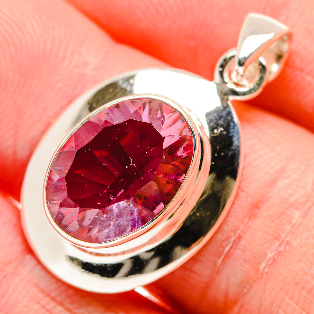 Color Change Alexandrite Pendants handcrafted by Ana Silver Co - PD34267