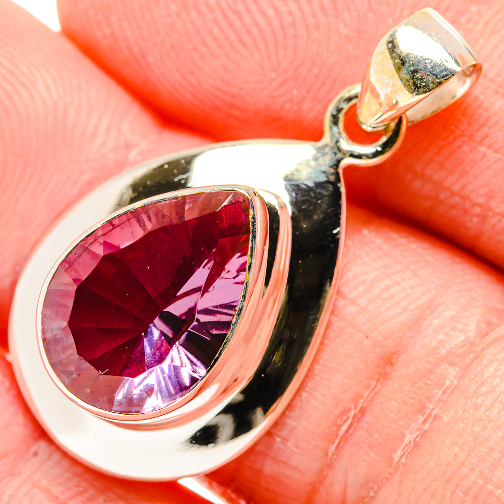 Color Change Alexandrite Pendants handcrafted by Ana Silver Co - PD34270
