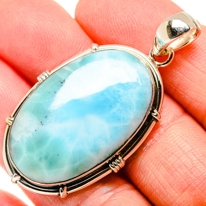 Larimar Pendants handcrafted by Ana Silver Co - PD34274
