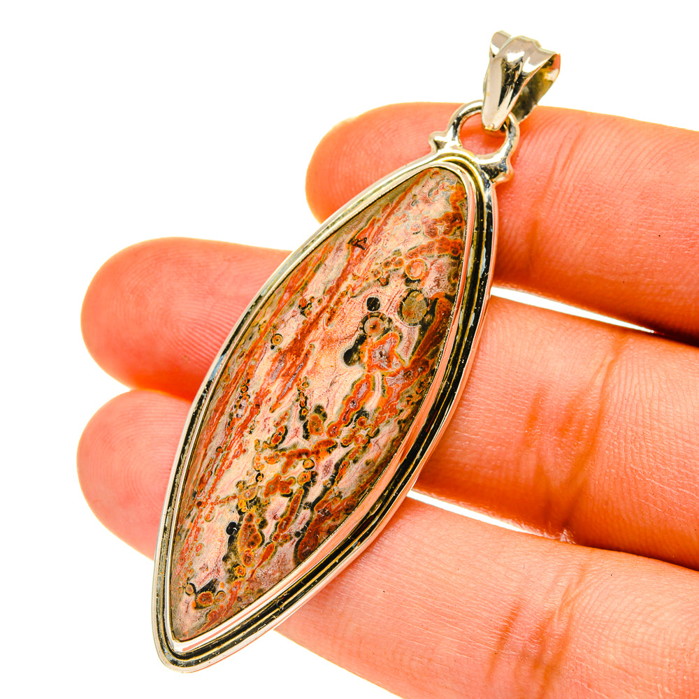 Poppy Jasper Pendants handcrafted by Ana Silver Co - PD3428