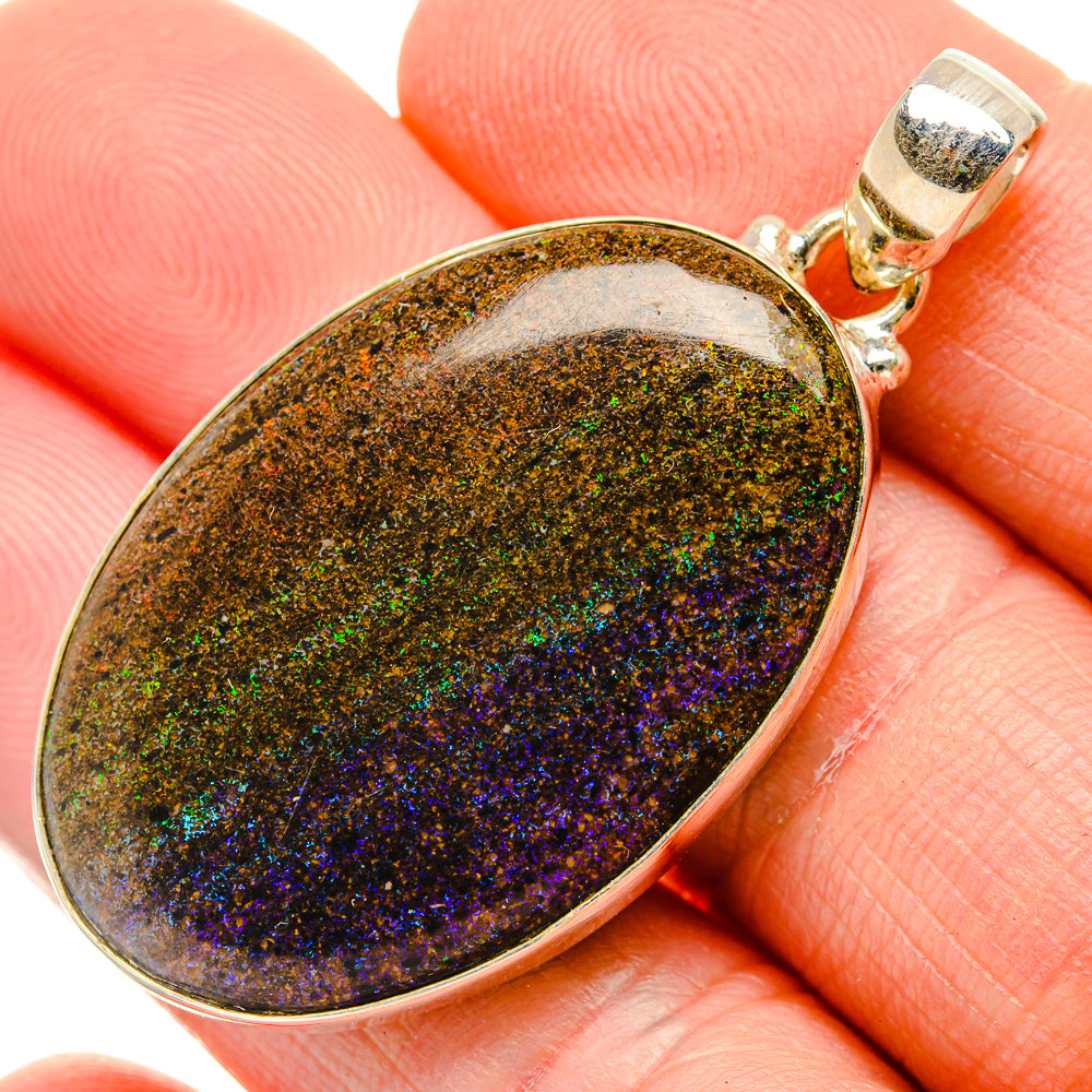 Aura Opal Pendants handcrafted by Ana Silver Co - PD34280