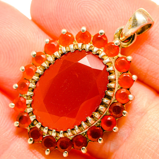 Carnelian Pendants handcrafted by Ana Silver Co - PD34282