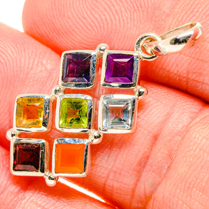 Chakra Pendants handcrafted by Ana Silver Co - PD34287