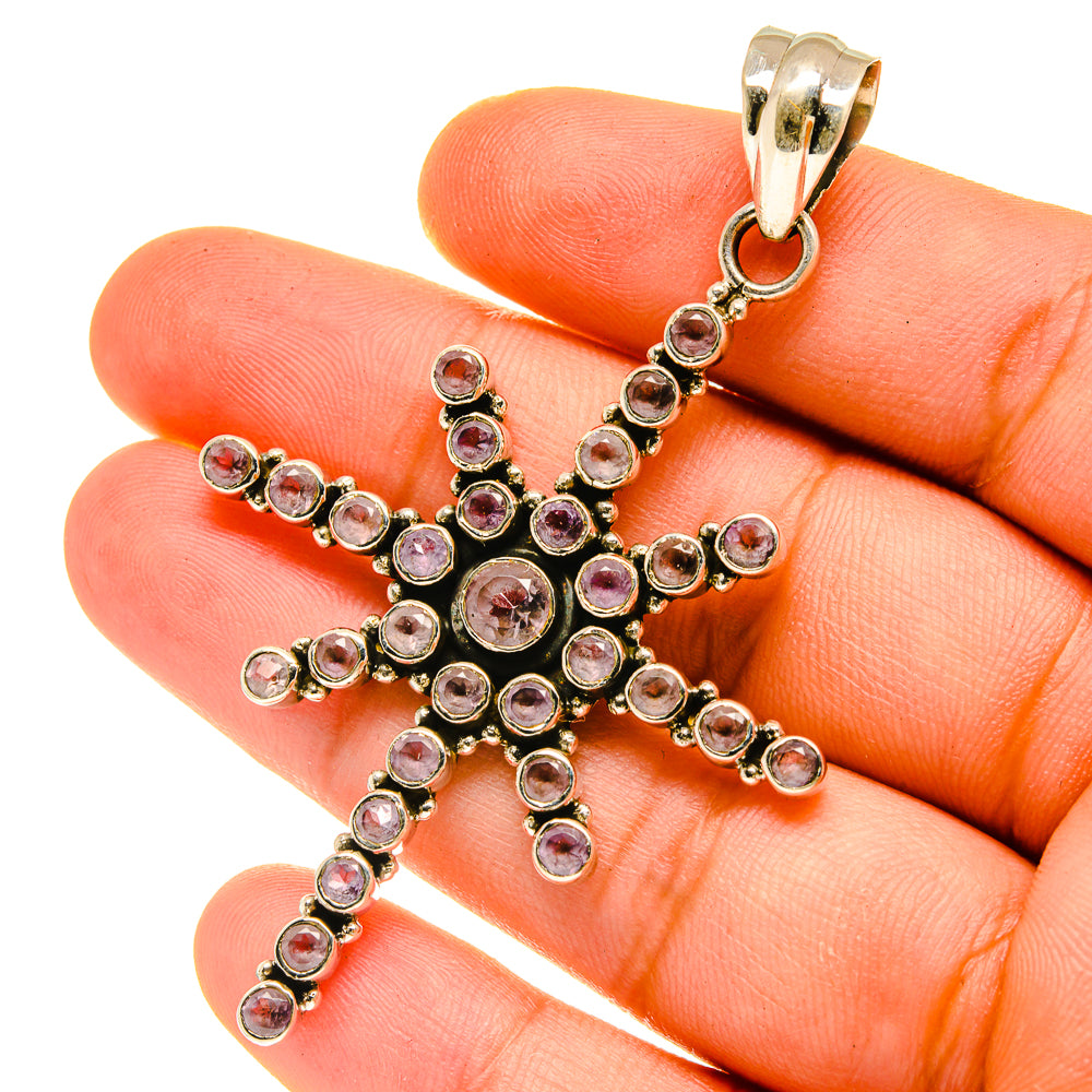 White Quartz Pendants handcrafted by Ana Silver Co - PD3431
