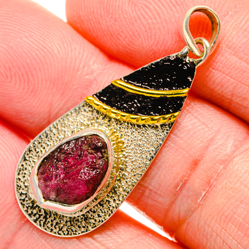 Garnet Pendants handcrafted by Ana Silver Co - PD34320