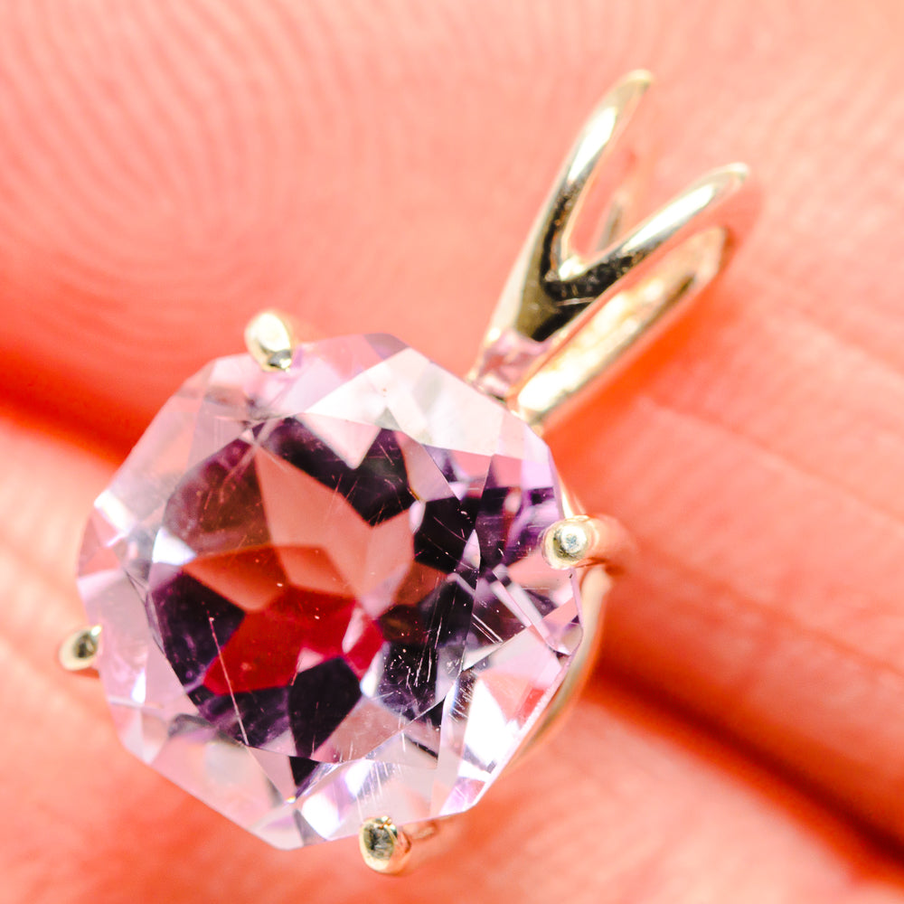 Amethyst Pendants handcrafted by Ana Silver Co - PD34336