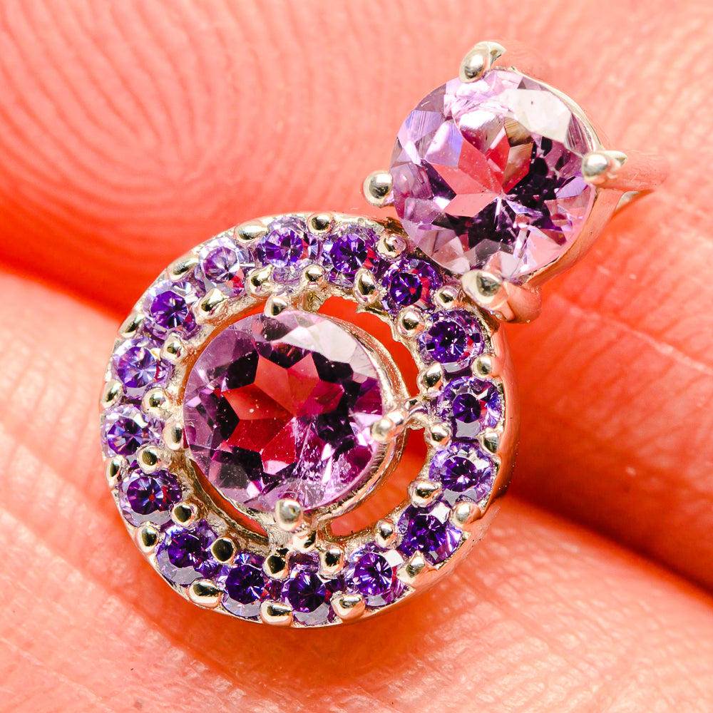 Amethyst Pendants handcrafted by Ana Silver Co - PD34339