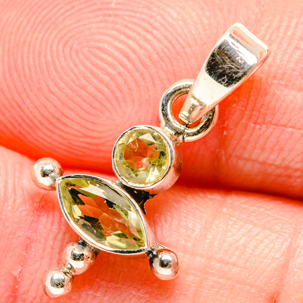 Citrine Pendants handcrafted by Ana Silver Co - PD34342