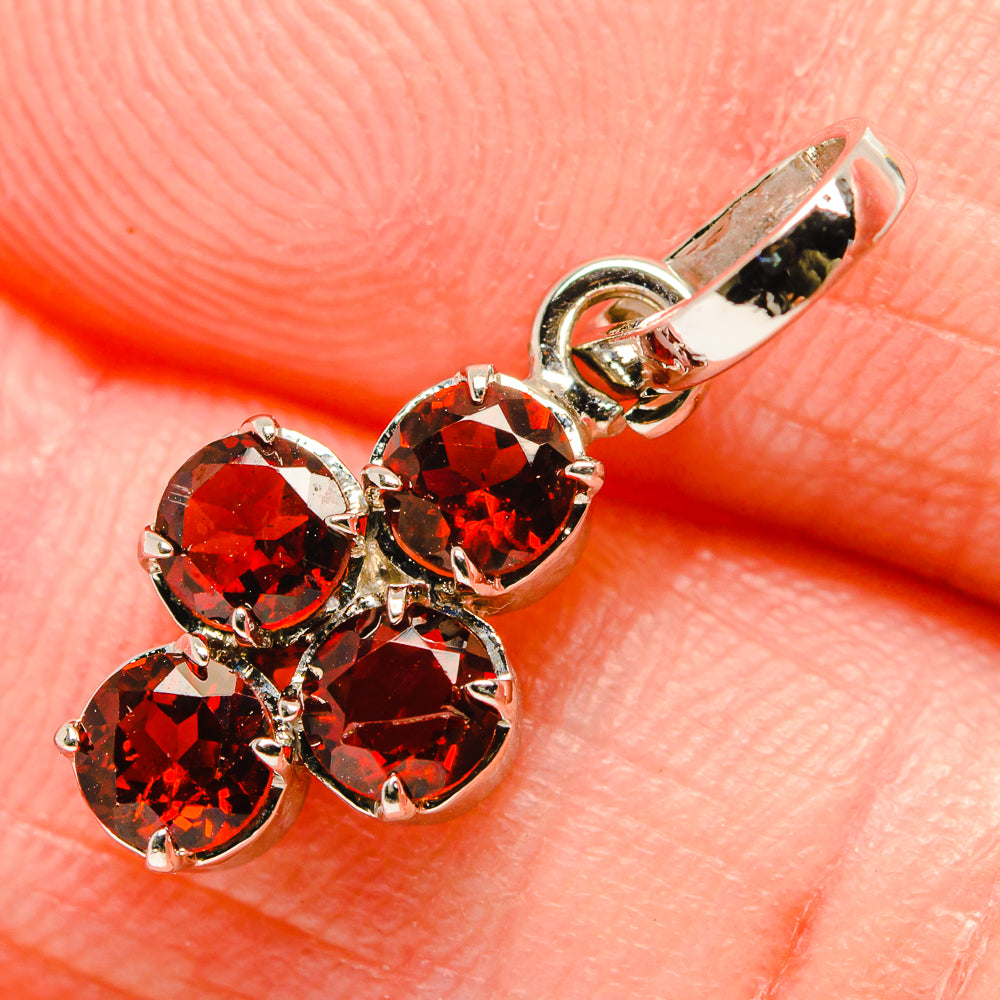 Garnet Pendants handcrafted by Ana Silver Co - PD34347