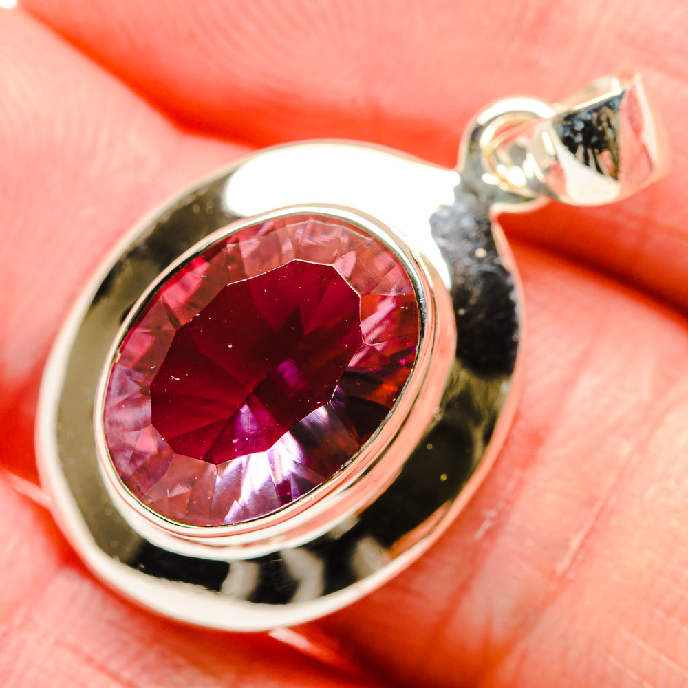 Color Change Alexandrite (Lab.) Pendants handcrafted by Ana Silver Co - PD34354