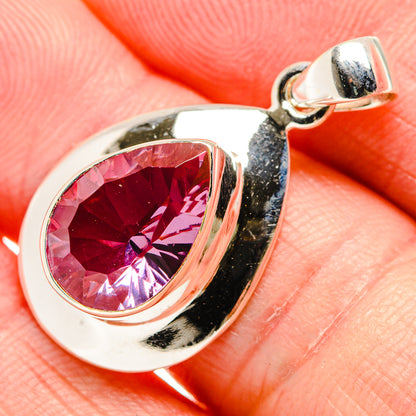 Color Change Alexandrite (Lab.) Pendants handcrafted by Ana Silver Co - PD34358