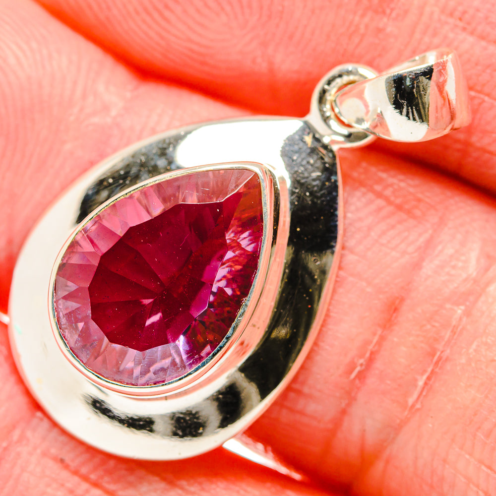Color Change Alexandrite (Lab.) Pendants handcrafted by Ana Silver Co - PD34359