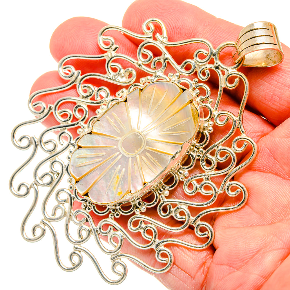 Mother Of Pearl Pendants handcrafted by Ana Silver Co - PD34364