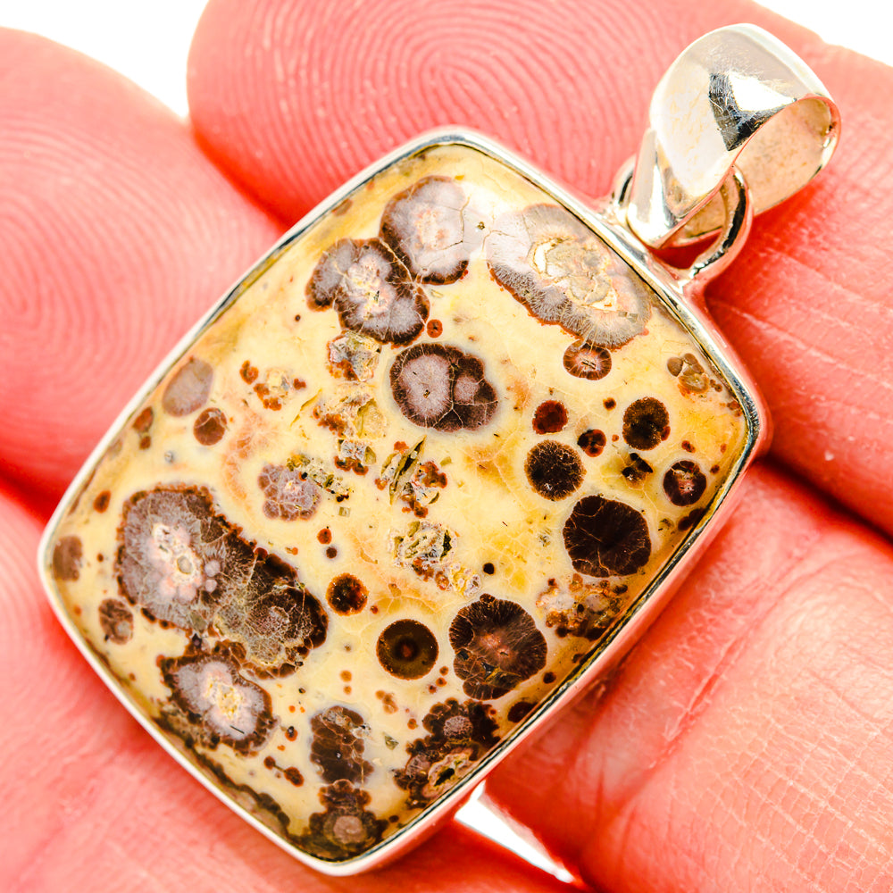Poppy Jasper Pendants handcrafted by Ana Silver Co - PD34369
