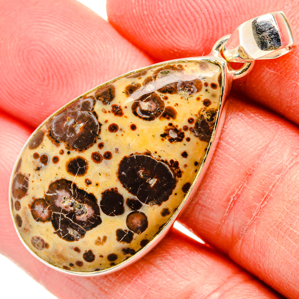 Poppy Jasper Pendants handcrafted by Ana Silver Co - PD34375