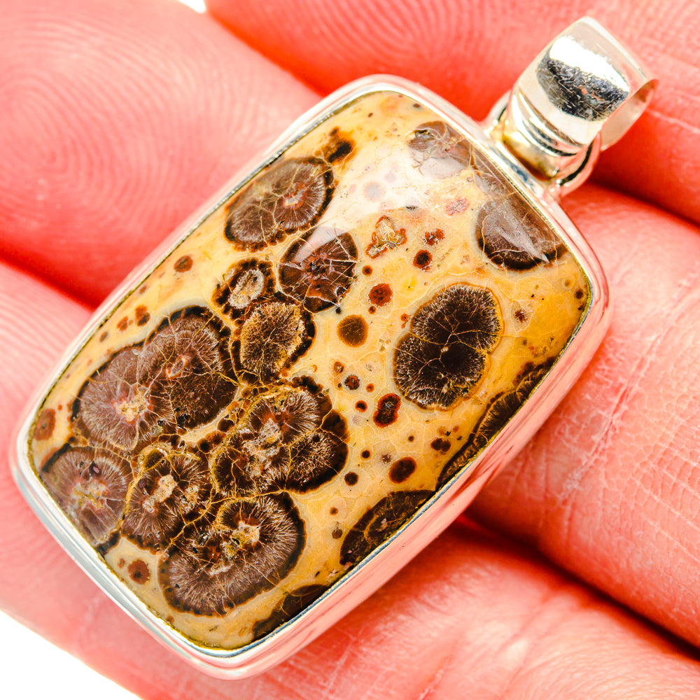 Poppy Jasper Pendants handcrafted by Ana Silver Co - PD34387