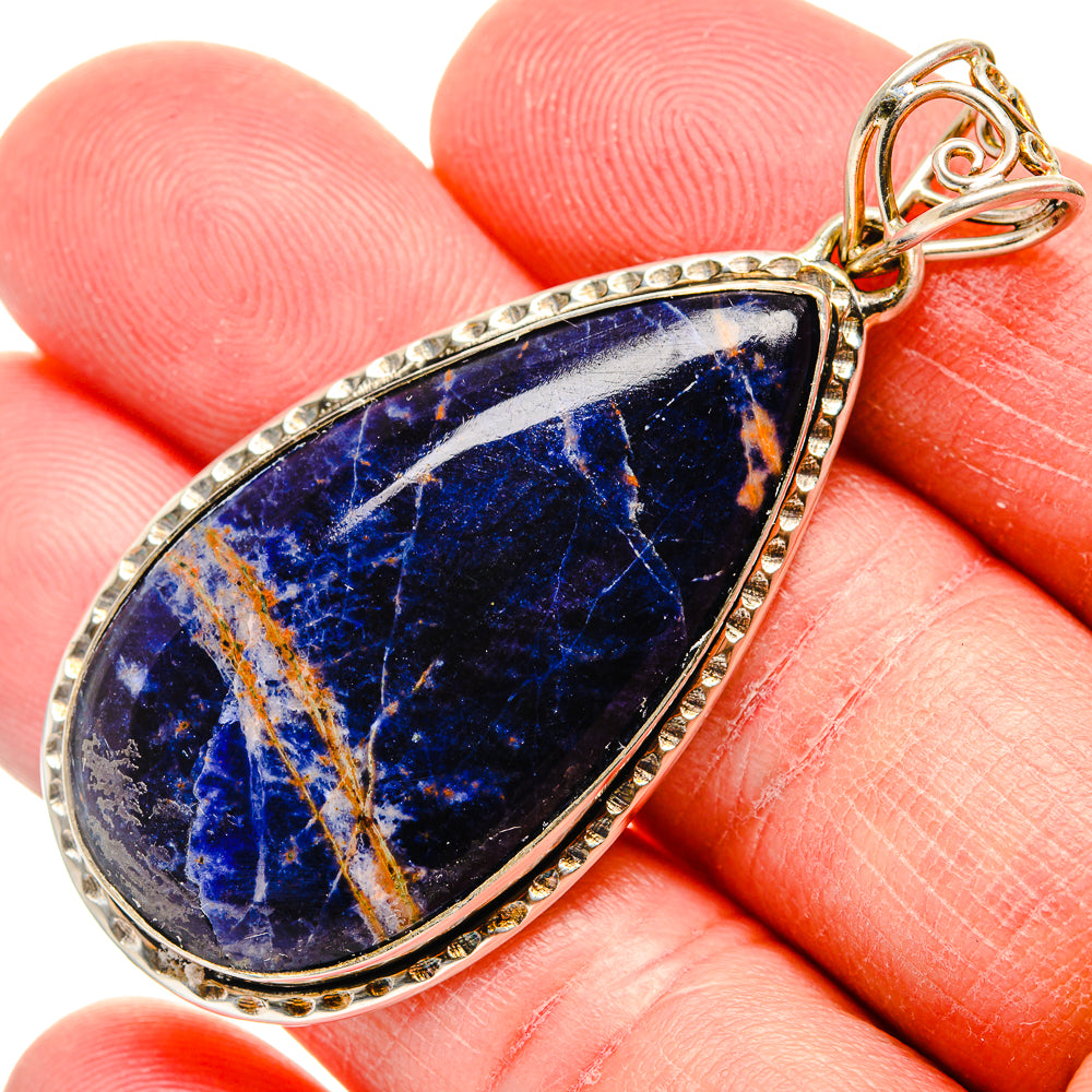 Sodalite Pendants handcrafted by Ana Silver Co - PD34392