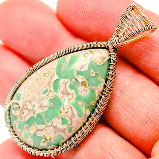 Variscite Pendants handcrafted by Ana Silver Co - PD34393