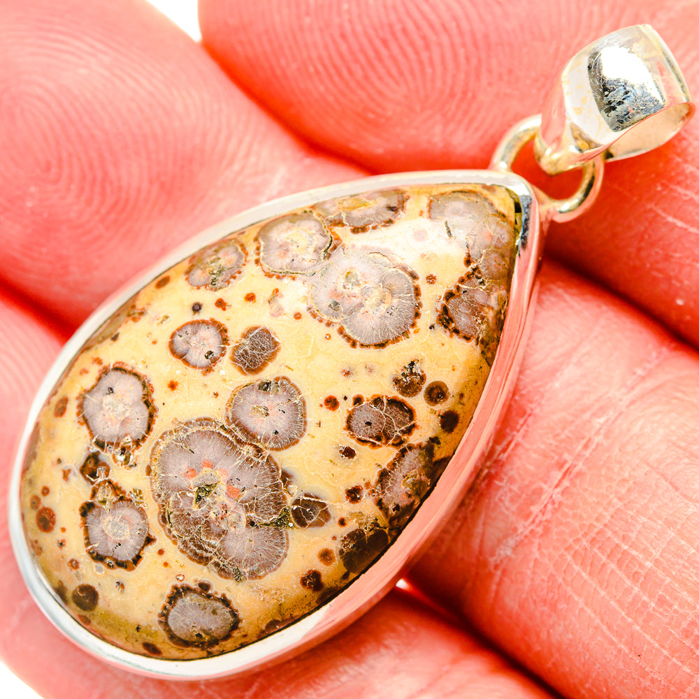 Poppy Jasper Pendants handcrafted by Ana Silver Co - PD34400