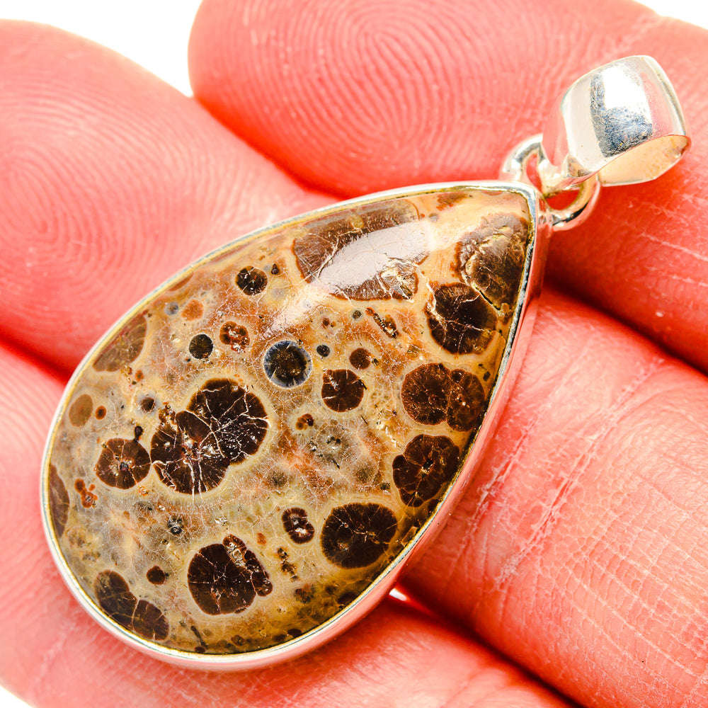 Poppy Jasper Pendants handcrafted by Ana Silver Co - PD34402