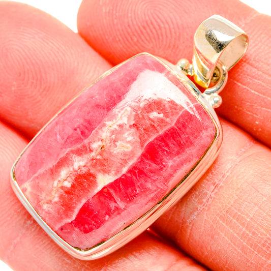 Rhodochrosite Pendants handcrafted by Ana Silver Co - PD34404
