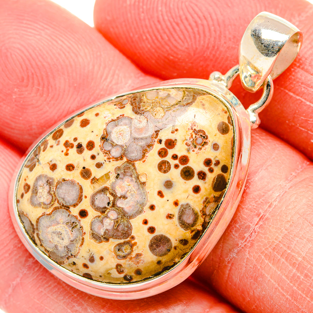 Poppy Jasper Pendants handcrafted by Ana Silver Co - PD34405